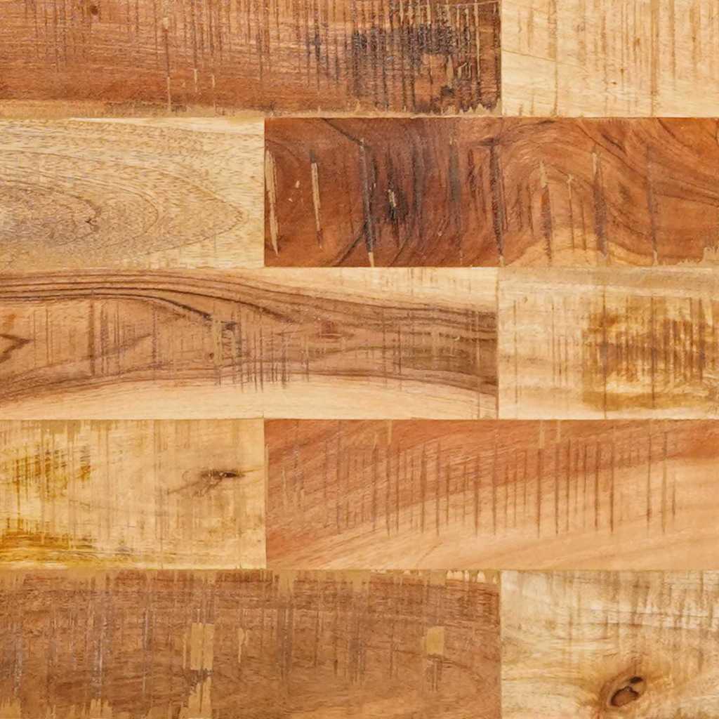 Table à dîner Naturel 100 x 35 x 75 cm Bois de mangue massif - XIOS