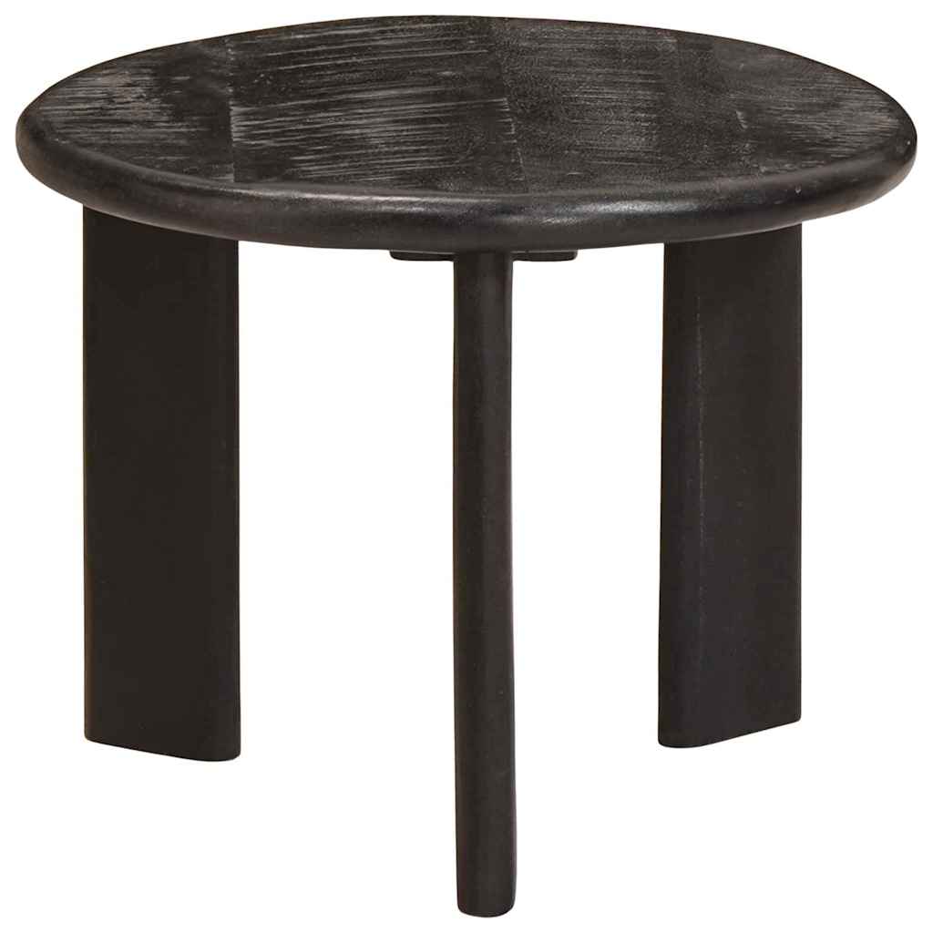 Tables basses gigognes 2 pcs Blanc Bois de mangue massif - XIOS