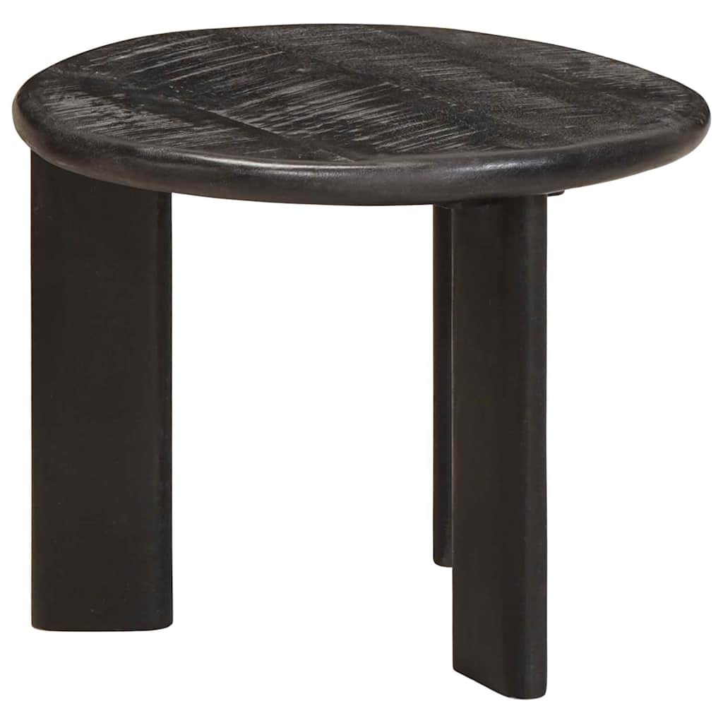 Tables basses gigognes 2 pcs Blanc Bois de mangue massif - XIOS