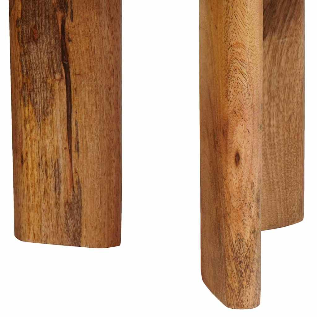 Tables basses gigognes 3 pcs Marron Bois de mangue massif - XIOS