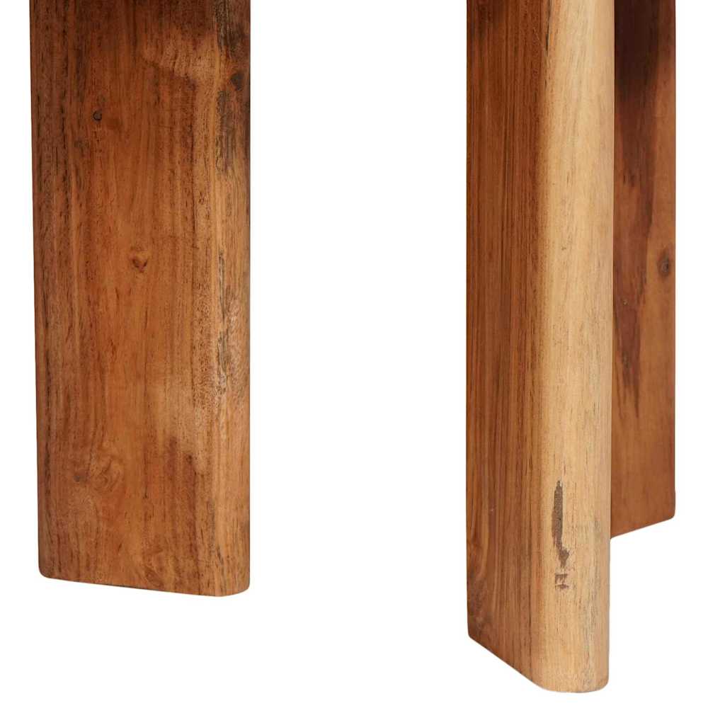 Tables basses gigognes 3 pcs Marron Bois d'Acacia Massif - XIOS