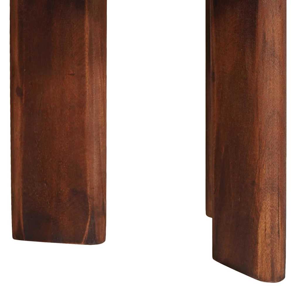 Tables basses gigognes 3 pcs Multicolore Bois massif recyclé - XIOS