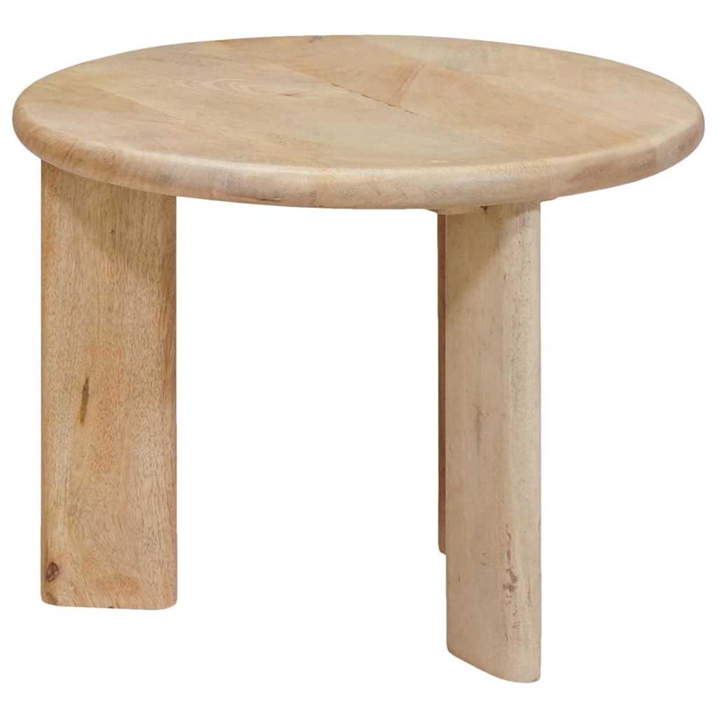 Tables basses gigognes 3 pcs Noir Bois de mangue massif - XIOS