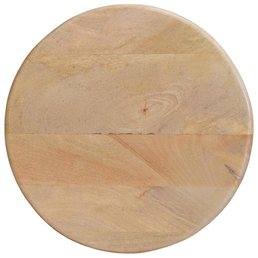 Tables basses gigognes 3 pcs Noir Bois de mangue massif - XIOS