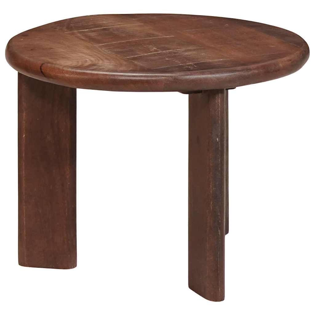 Tables basses gigognes 3 pcs Marron foncé Bois de mangue massif - XIOS