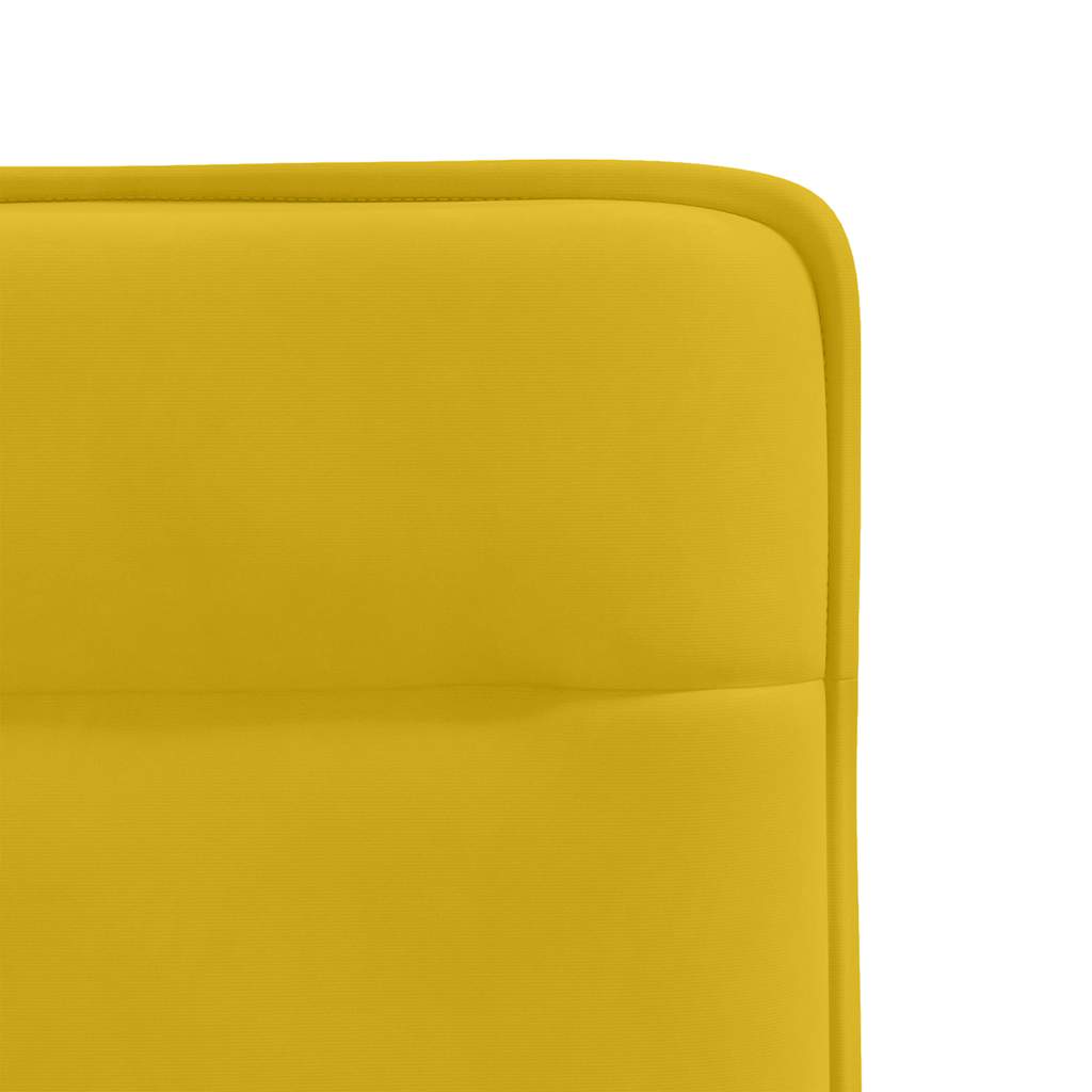 Chaises à manger lot de 2 Jaune Velours - XIOS