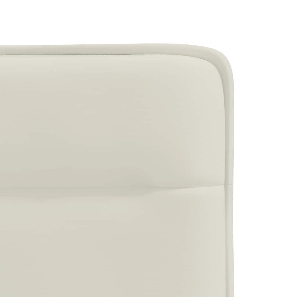 Chaises à manger lot de 2 Crème Velours - XIOS