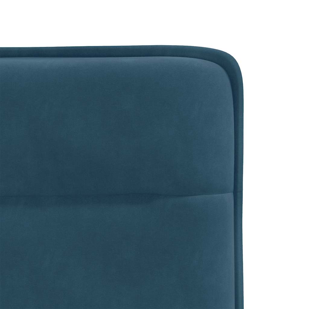 Chaises à manger lot de 2 Bleu Velours - XIOS