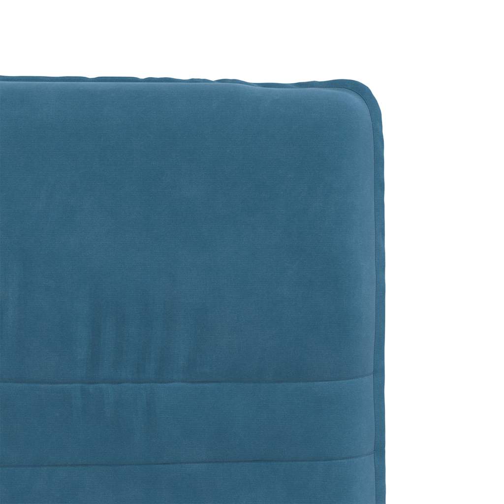 Chaise à manger Bleu Velours - XIOS