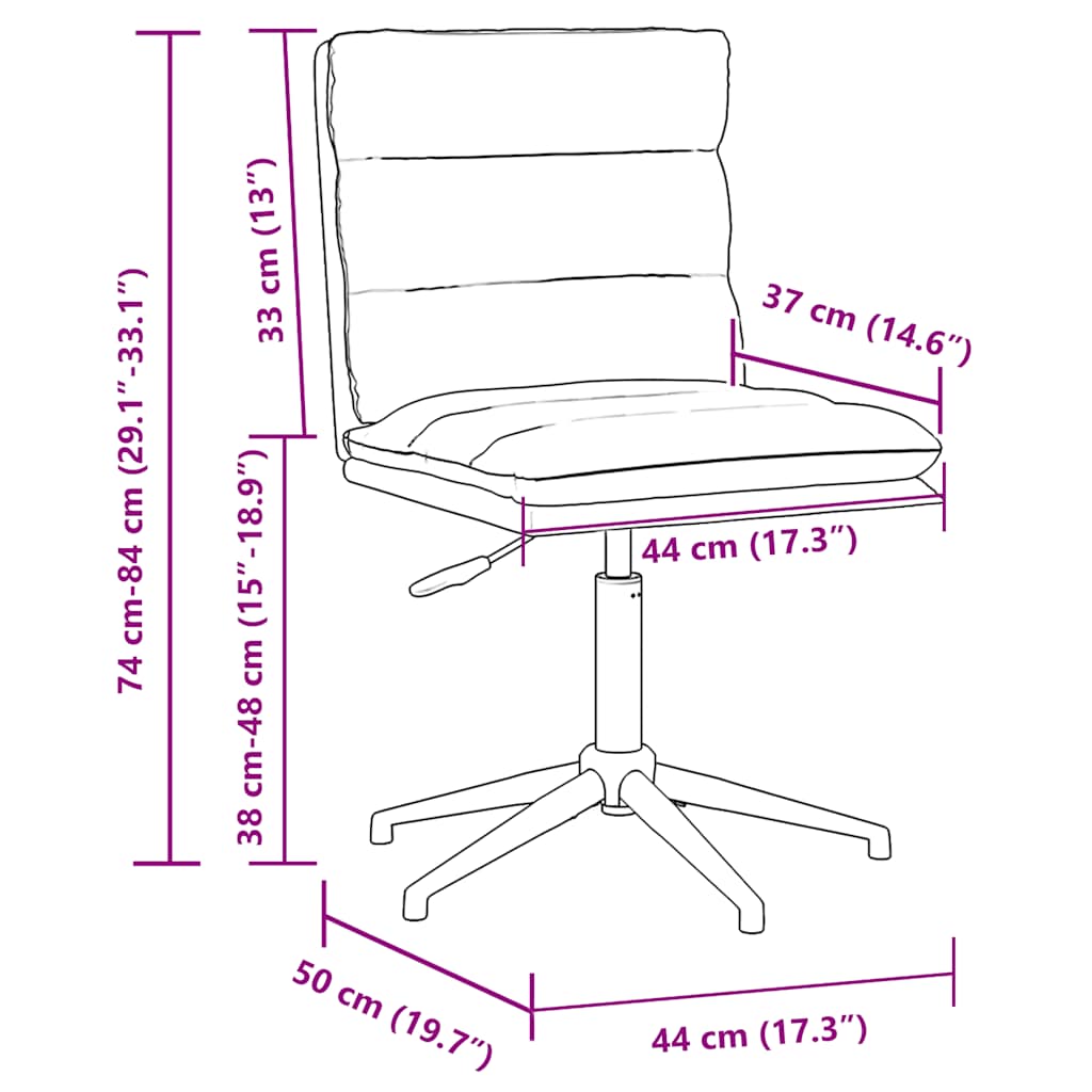 Chaise de salle à manger Noir Similicuir - XIOS