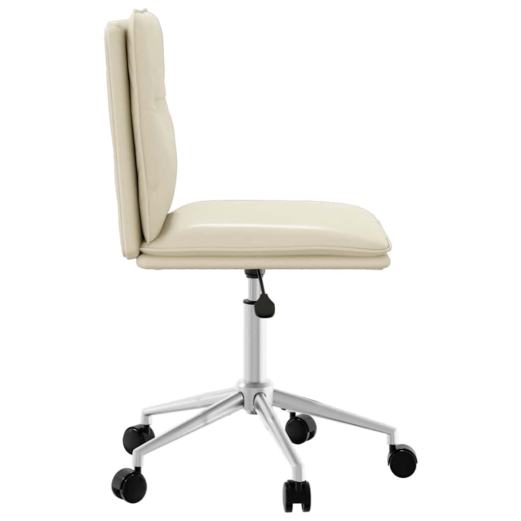 Chaise de salle à manger Crème Similicuir - XIOS