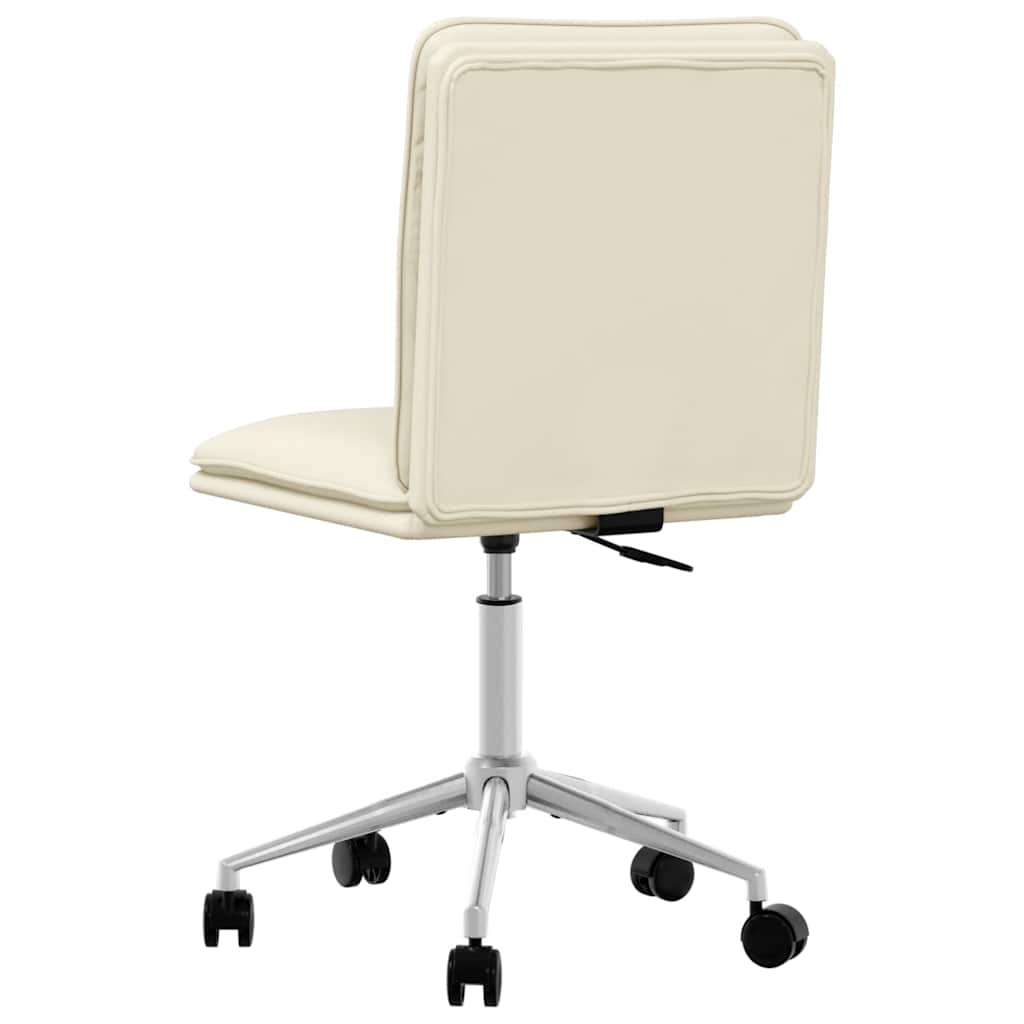 Chaise de salle à manger Crème Similicuir - XIOS