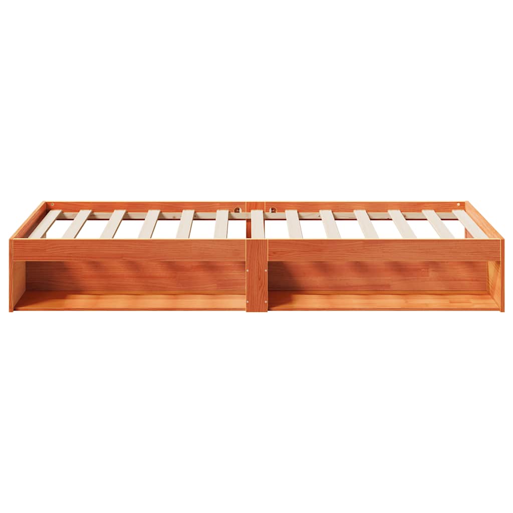Lit de jour sans matelas cire marron 100x200 cm pin massif - XIOS