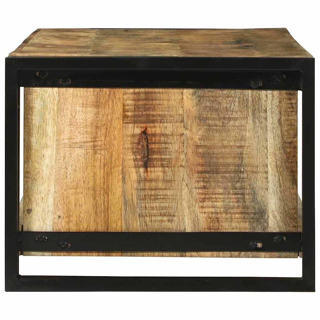 Table basse 120 x 50 x 38 cm Bois de manguier brut massif - XIOS