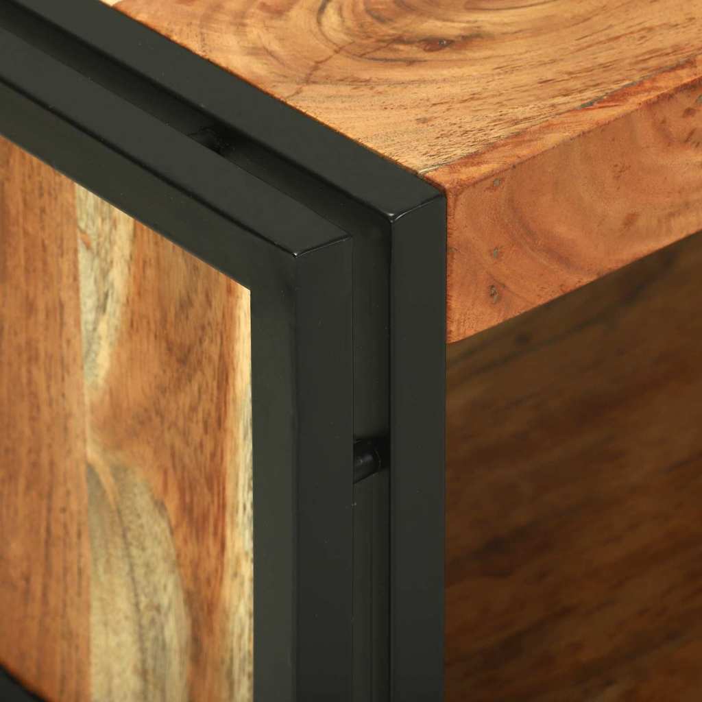 Table basse Marron 120 x 50 x 38 cm Bois d'acacia massif - XIOS