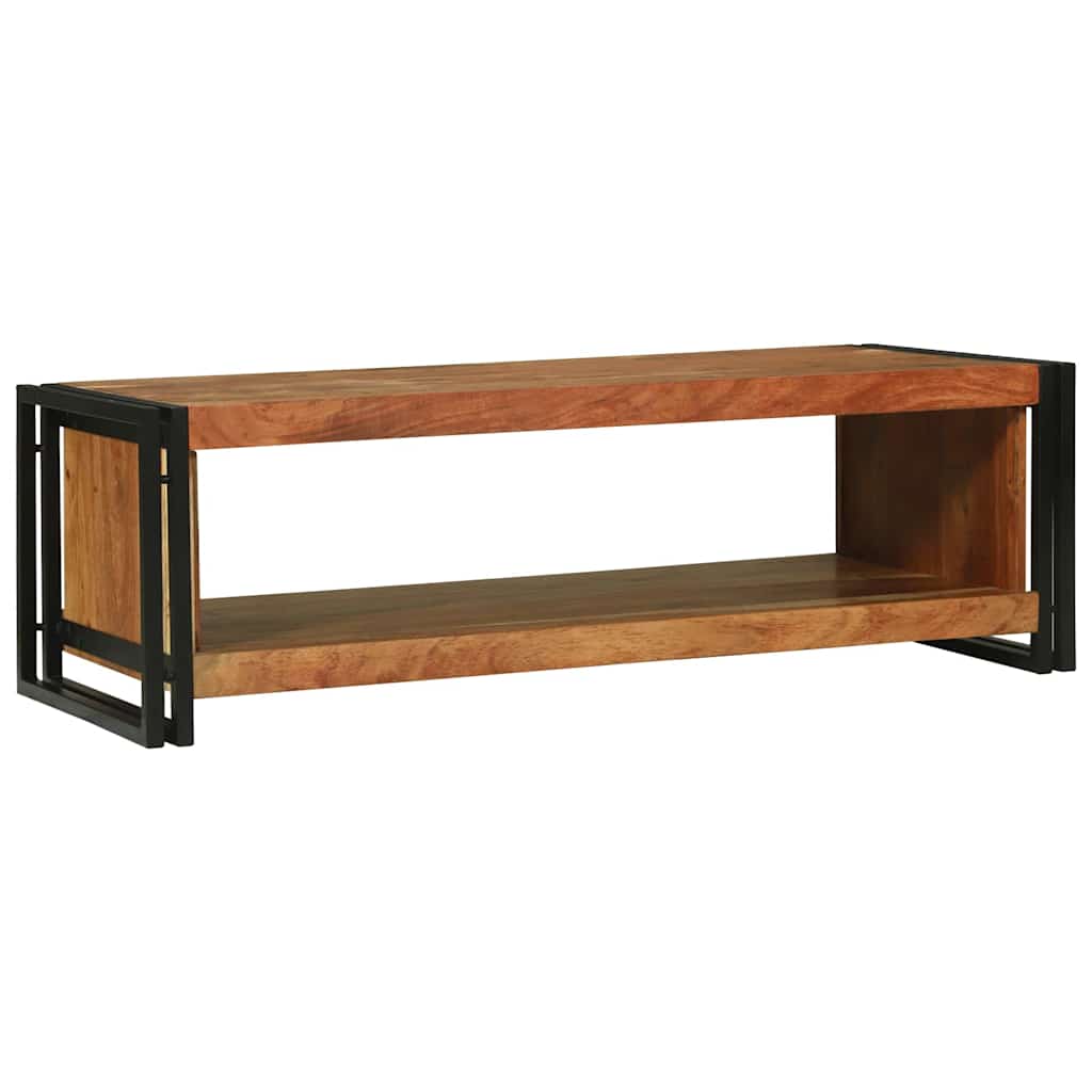 Table basse Marron 120 x 50 x 38 cm Bois d'acacia massif - XIOS