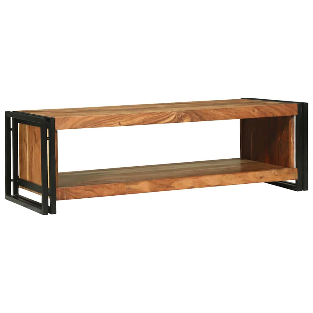 Table basse Marron 120 x 50 x 38 cm Bois d'acacia massif - XIOS