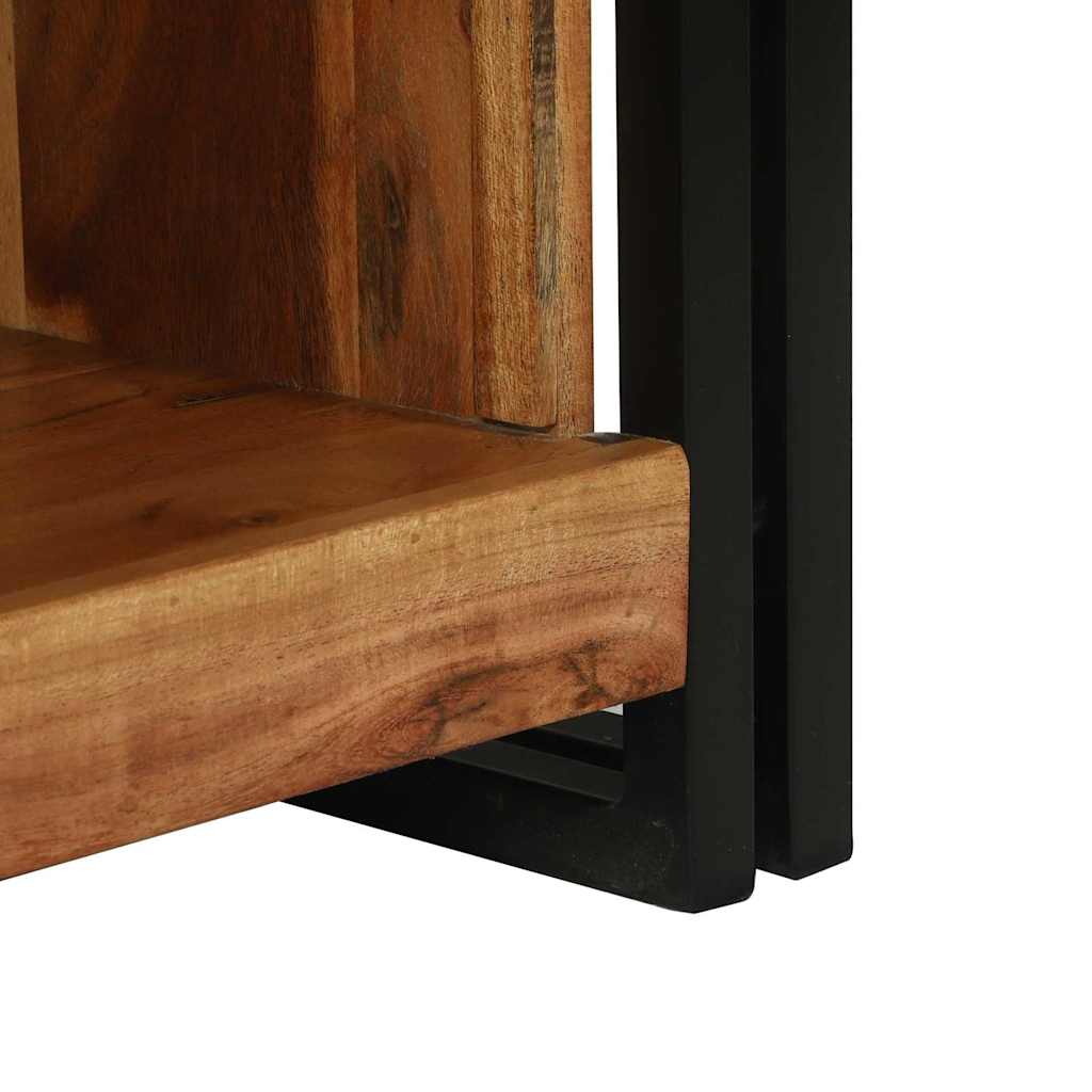 Table basse Marron 90 x 50 x 38 cm Bois d'acacia massif - XIOS