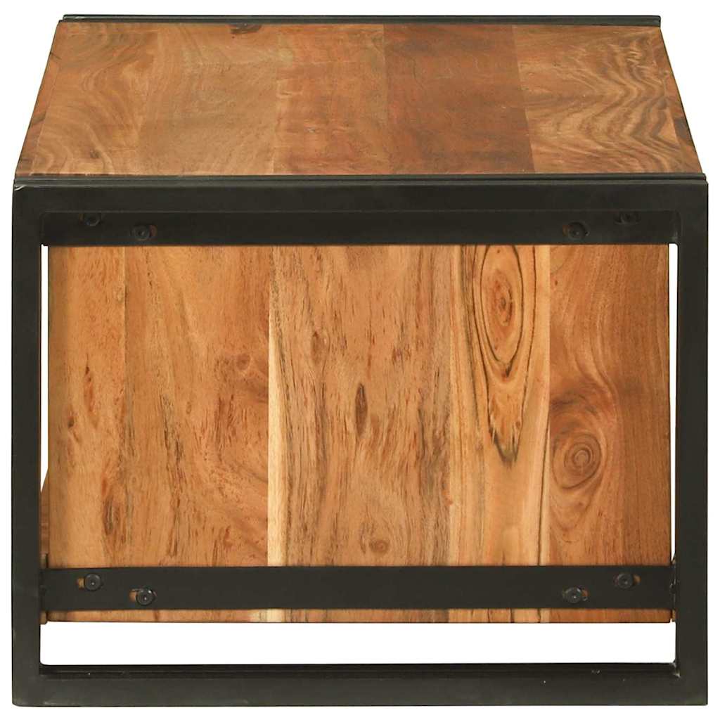 Table basse Marron 90 x 50 x 38 cm Bois d'acacia massif - XIOS