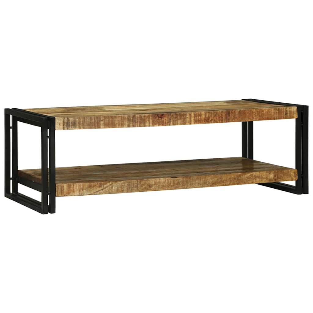 Table basse Marron 120 x 50 x 38 cm bois de manguier massif - XIOS