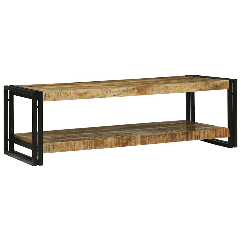 Table basse Marron 120 x 50 x 38 cm bois de manguier massif - XIOS