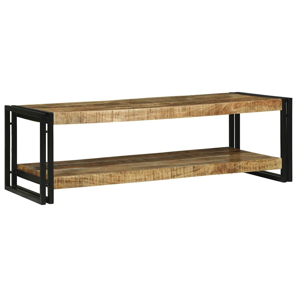 Table basse Marron 120 x 50 x 38 cm bois de manguier massif - XIOS