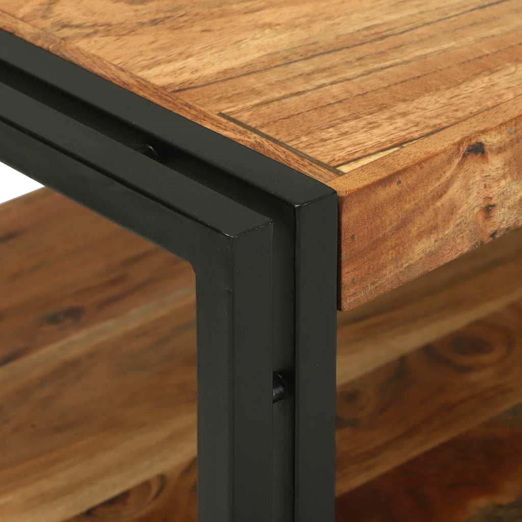 Table basse Marron 120 x 50 x 38 cm Bois d'acacia massif - XIOS