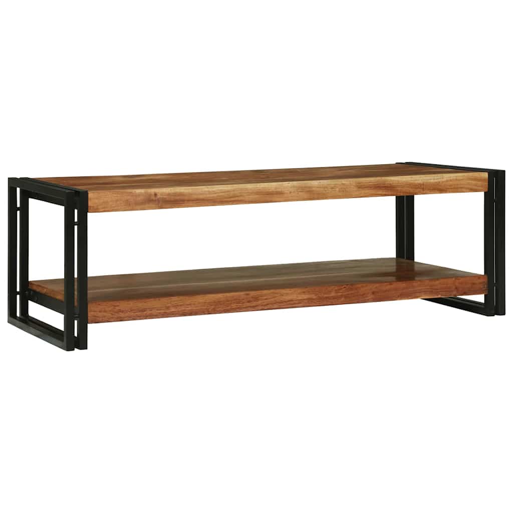 Table basse Marron 120 x 50 x 38 cm Bois d'acacia massif - XIOS
