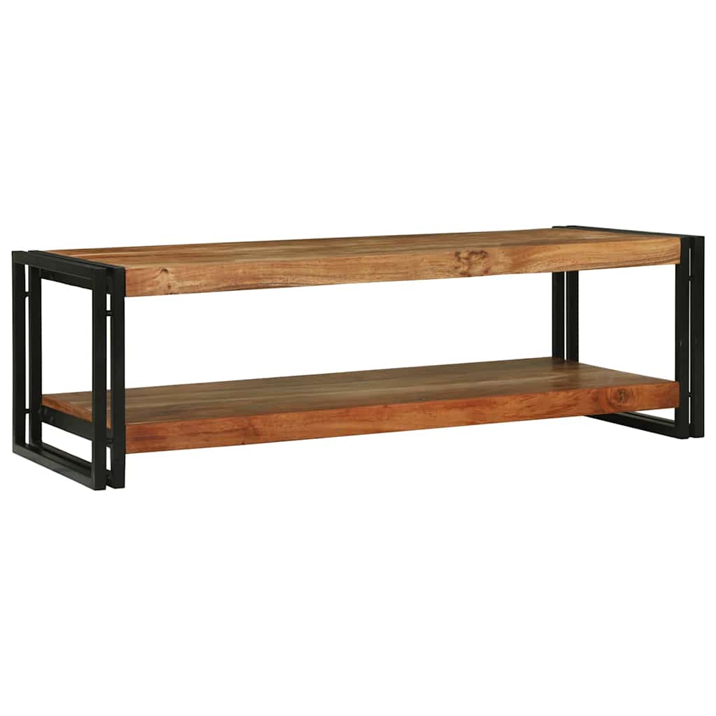 Table basse Marron 120 x 50 x 38 cm Bois d'Acacia Massif - XIOS