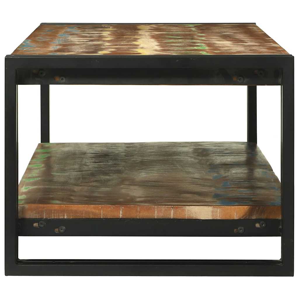 Table basse Multicolore 120 x 50 x 38 cm Bois Recyclé Solide - XIOS