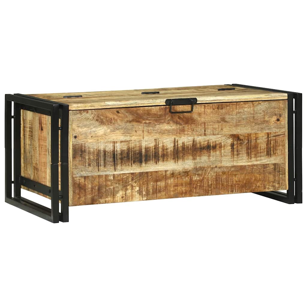Table basse Marron 90 x 50 x 38 cm Bois de mangue massif - XIOS