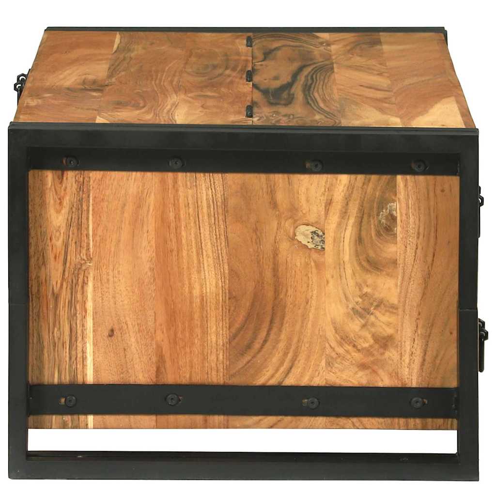 Table basse Marron 90 x 50 x 38 cm Bois d'Acacia Massif - XIOS