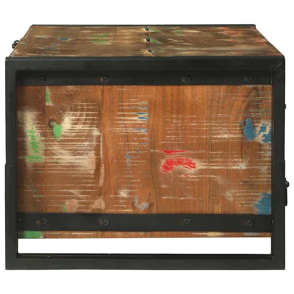 Table basse Multicolore 90 x 50 x 38 cm Bois Recyclé Solide