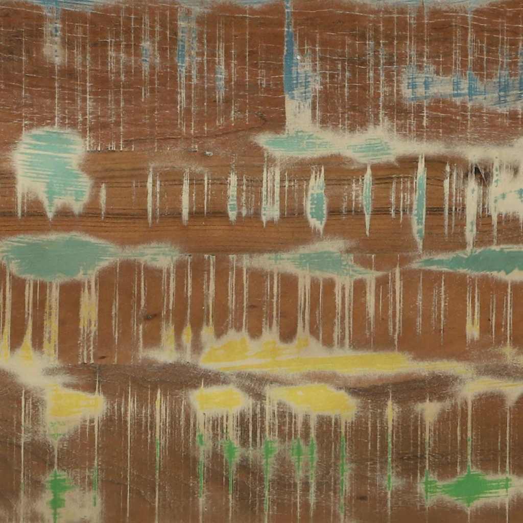 Tables gigognes Marron et noir Bois massif de récupération - XIOS