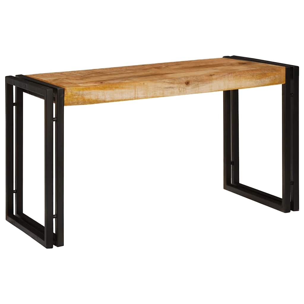 Table Gigogne 3 pcs Bois de mangue solide rugueux et un métal - XIOS