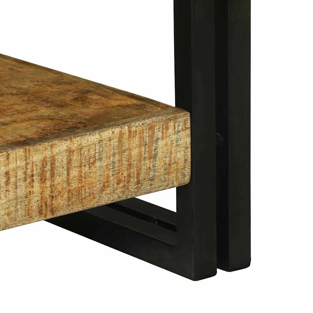 Table console 120 x 33 x 75 cm Bois de manguier brut massif - XIOS