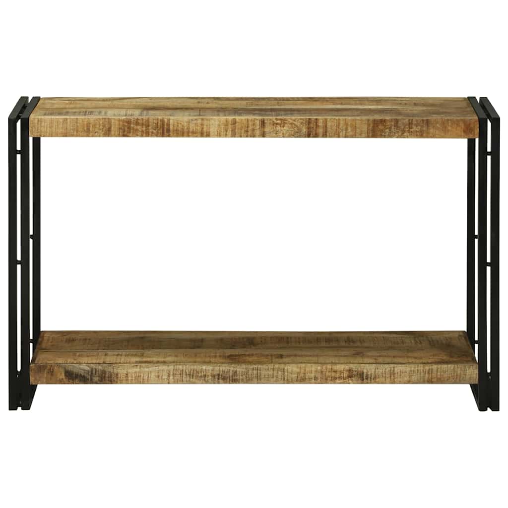 Table console 120 x 33 x 75 cm Bois de manguier brut massif - XIOS