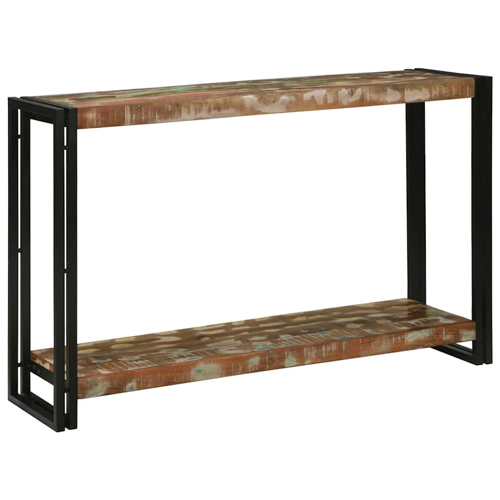 Table console Multicolore 120 x 33 x 75 cm Bois Recyclé Solide - XIOS