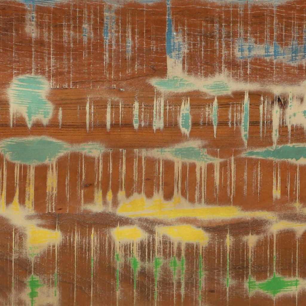 Table console 90 x 33 x 75 cm bois de récupération massif - XIOS