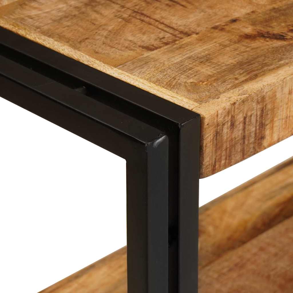 Table console Marron 160 x 33 x 75 cm Bois de mangue massif