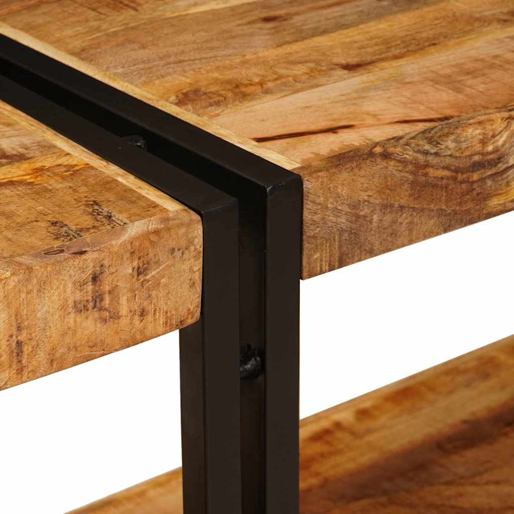 Table console Marron 160 x 33 x 75 cm Bois de mangue massif