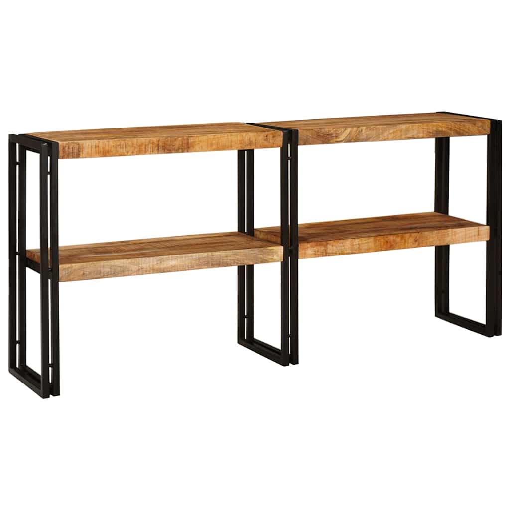 Table console Marron 160 x 33 x 75 cm Bois de mangue massif