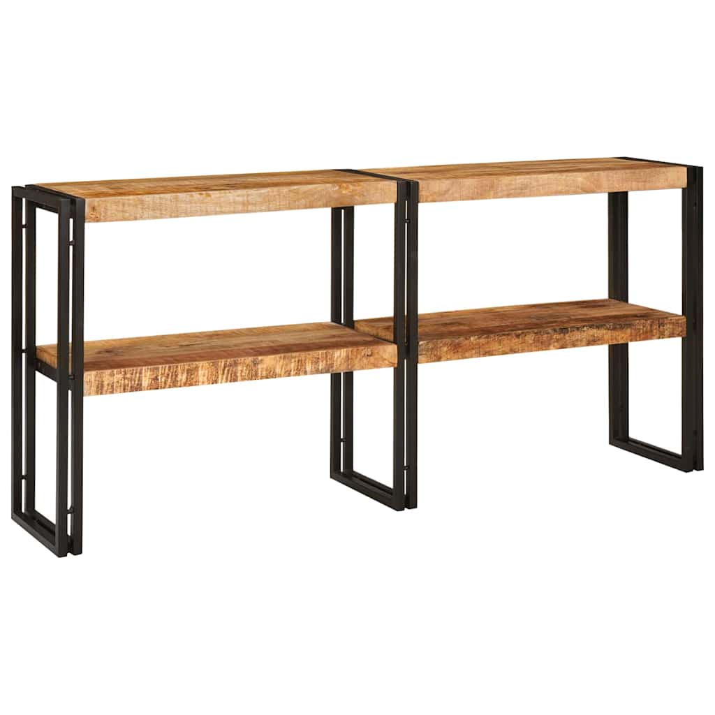 Table console Marron 160 x 33 x 75 cm bois de manguier massif - XIOS