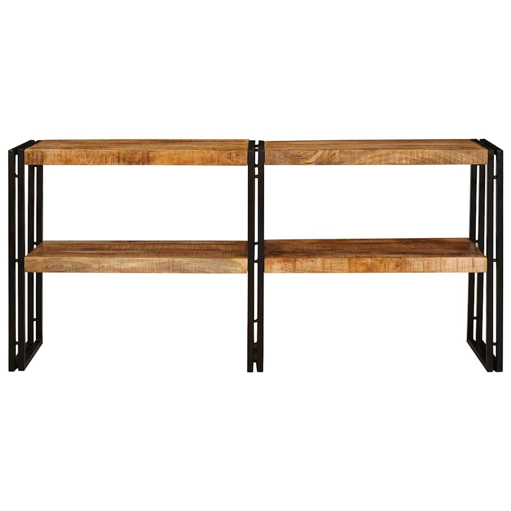 Table console Marron 160 x 33 x 75 cm Bois de mangue massif