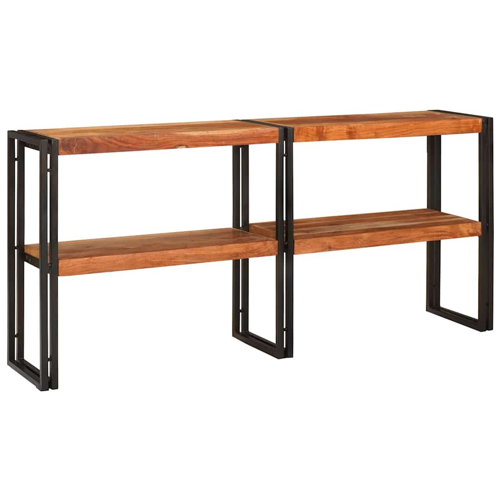 Table console Marron 160 x 33 x 75 cm Bois d'acacia massif - XIOS