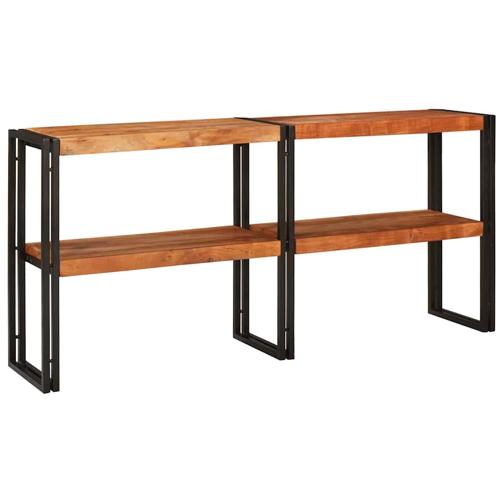 Table console Marron 160 x 33 x 75 cm Bois d'acacia massif - XIOS