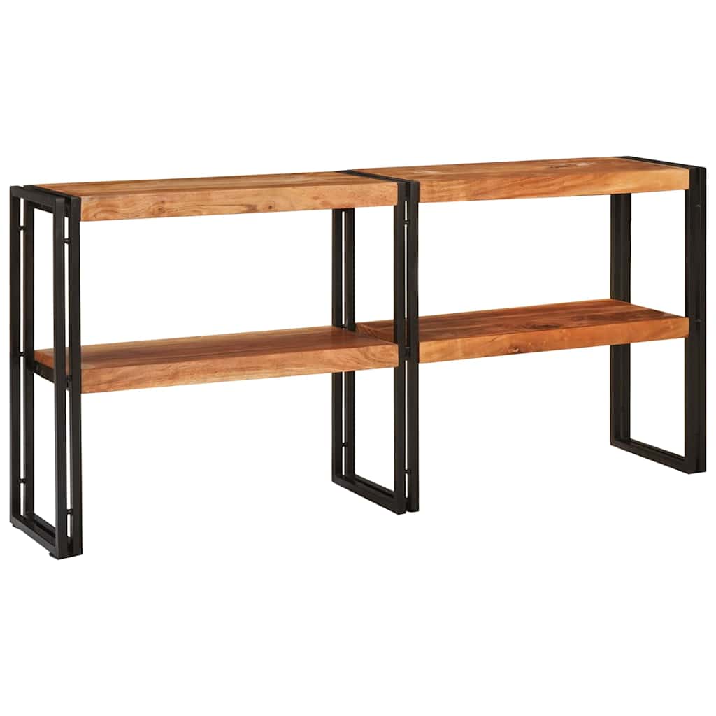 Table console Marron 160 x 33 x 75 cm Bois d'acacia massif - XIOS