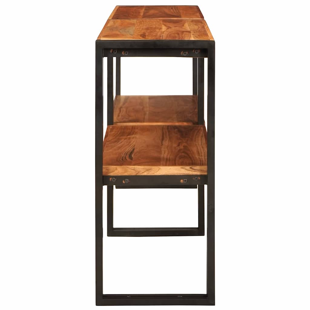 Table console Marron 160 x 33 x 75 cm Bois d'acacia massif - XIOS