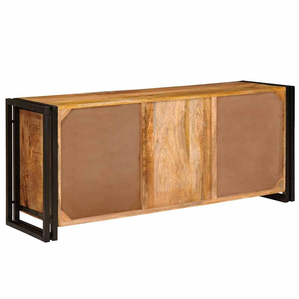 Meuble TV Marron 120 x 30 x 50 cm Bois de manguier brut massif - XIOS
