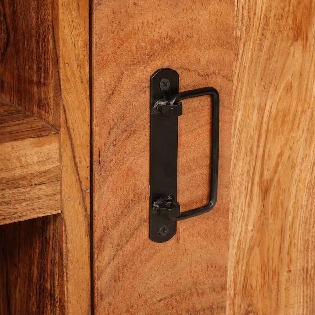Meuble TV Marron 120 x 33 x 50 cm Bois d'acacia massif - XIOS